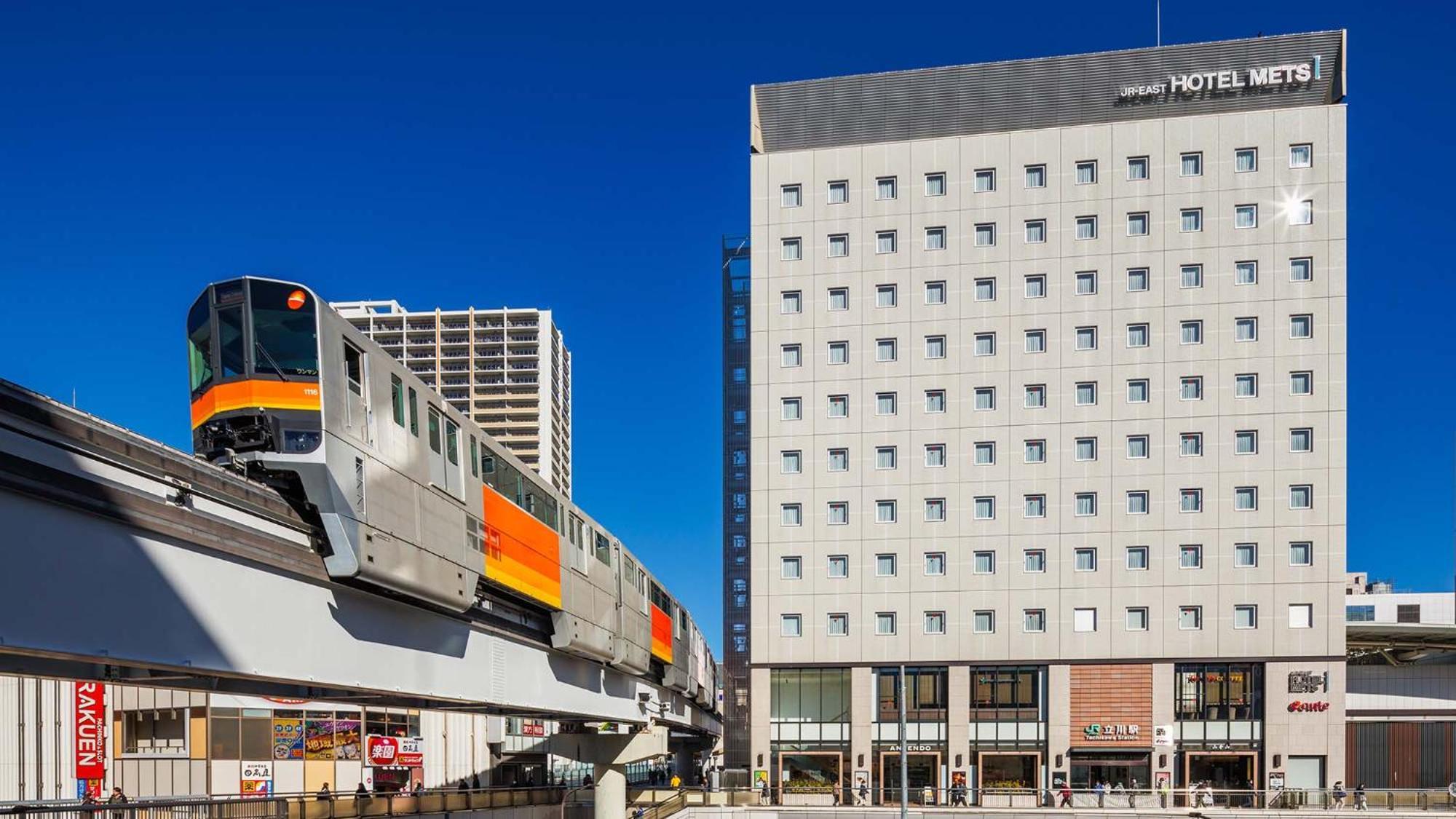 Jr-East Hotel Mets Тачикава Экстерьер фото